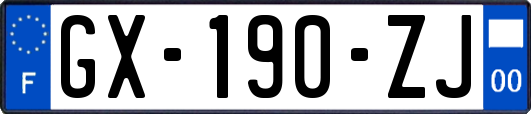 GX-190-ZJ