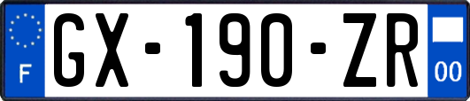 GX-190-ZR