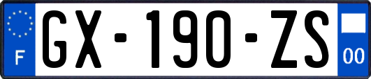 GX-190-ZS