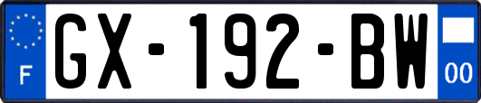 GX-192-BW