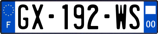 GX-192-WS