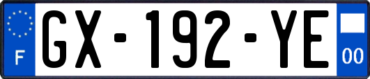 GX-192-YE