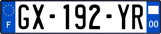 GX-192-YR