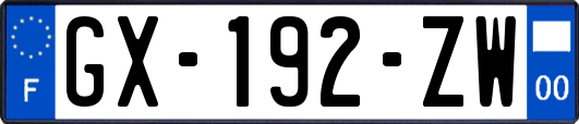 GX-192-ZW