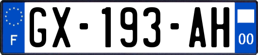 GX-193-AH