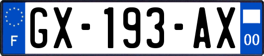 GX-193-AX