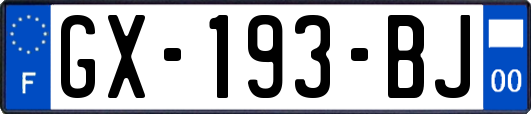GX-193-BJ