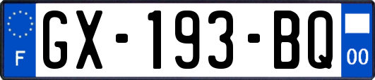 GX-193-BQ