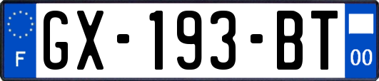 GX-193-BT