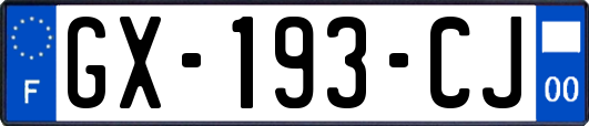 GX-193-CJ