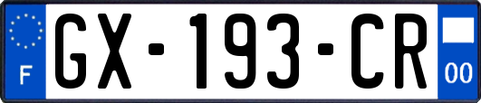 GX-193-CR