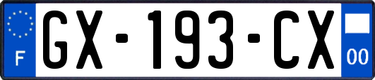 GX-193-CX