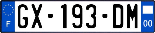 GX-193-DM