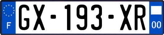 GX-193-XR