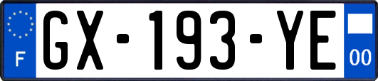 GX-193-YE