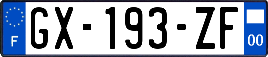 GX-193-ZF