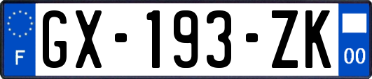 GX-193-ZK