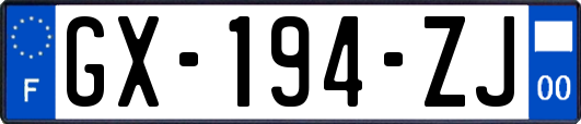 GX-194-ZJ