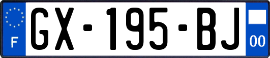 GX-195-BJ