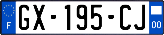 GX-195-CJ
