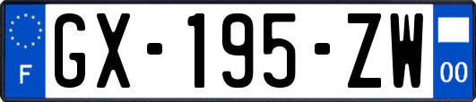 GX-195-ZW