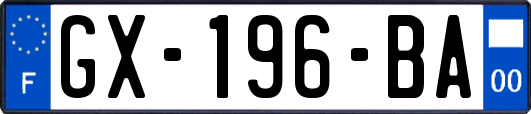 GX-196-BA