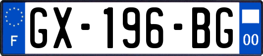 GX-196-BG