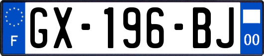 GX-196-BJ