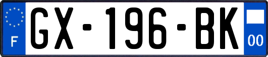 GX-196-BK