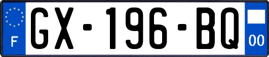 GX-196-BQ
