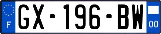 GX-196-BW