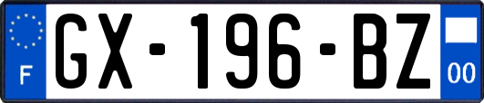 GX-196-BZ