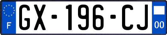 GX-196-CJ