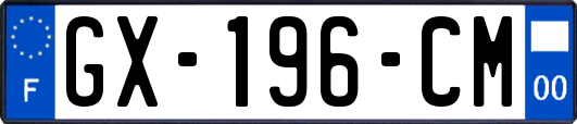 GX-196-CM