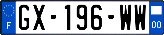 GX-196-WW