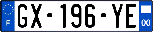GX-196-YE