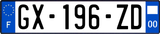 GX-196-ZD