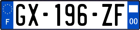 GX-196-ZF