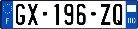GX-196-ZQ