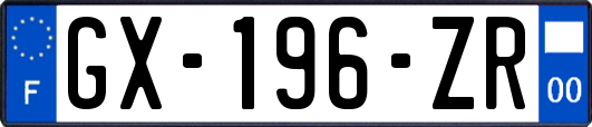 GX-196-ZR