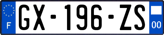 GX-196-ZS