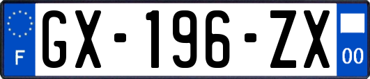 GX-196-ZX