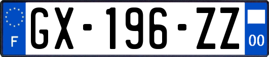 GX-196-ZZ