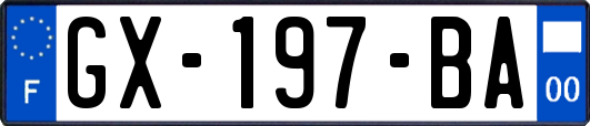 GX-197-BA