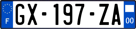 GX-197-ZA