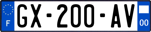 GX-200-AV