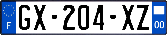 GX-204-XZ
