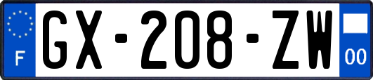 GX-208-ZW