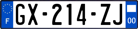 GX-214-ZJ