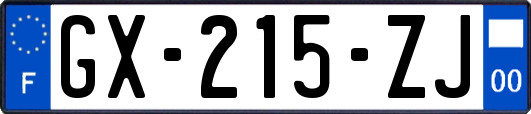 GX-215-ZJ